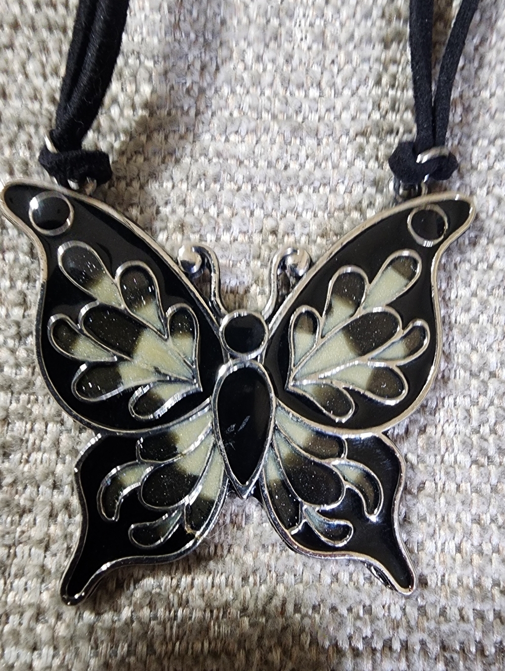 2  Butterfly Pendant Necklaces - Women's Jewelry Set/ Bundle - Picture 10 of 15